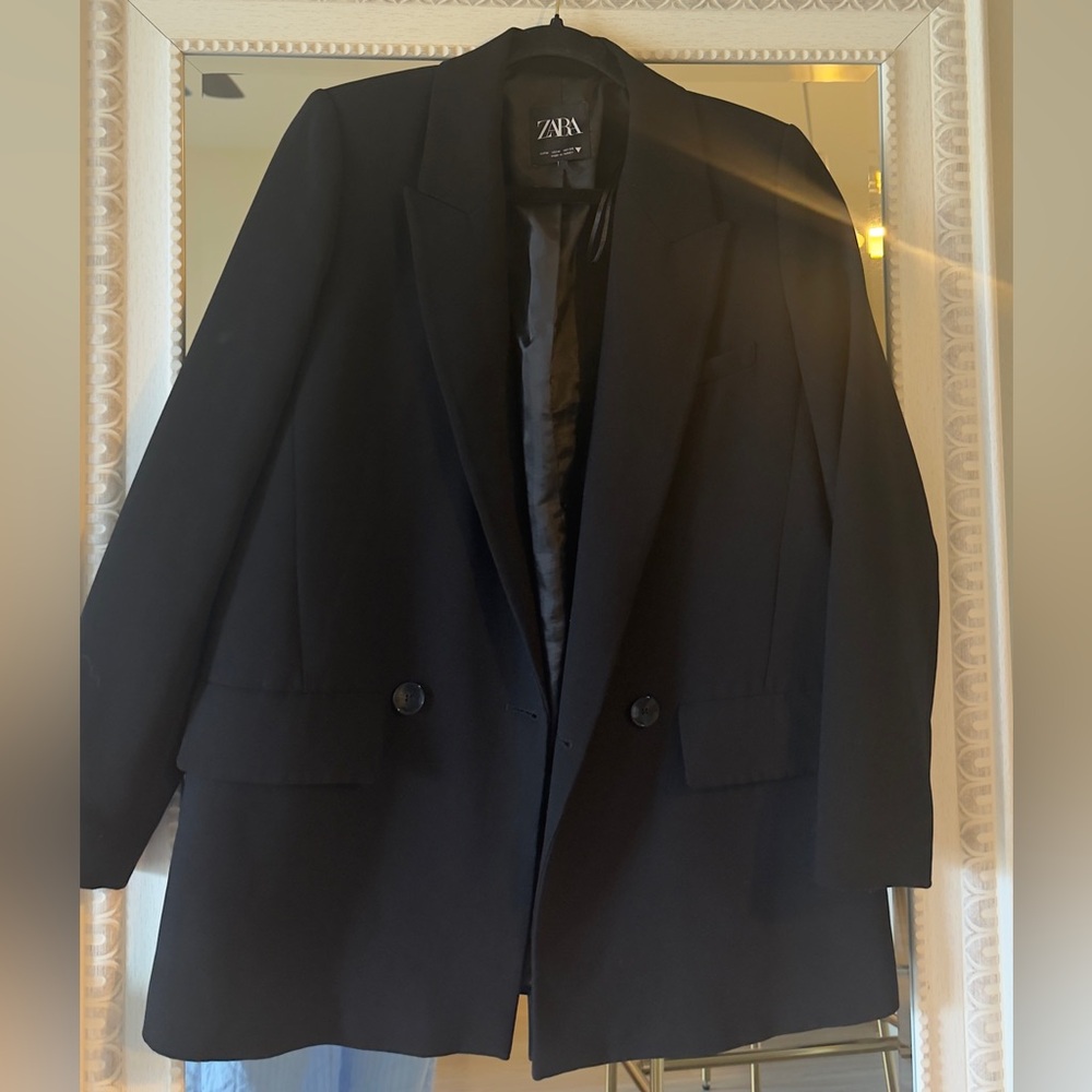 Zara woman blazer black